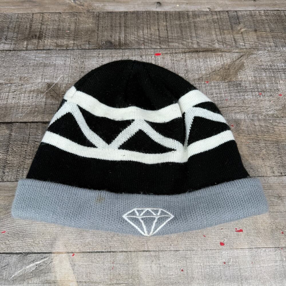 Diamond Supply Co Beanie Y2K Streetwear Hat Cap One Size